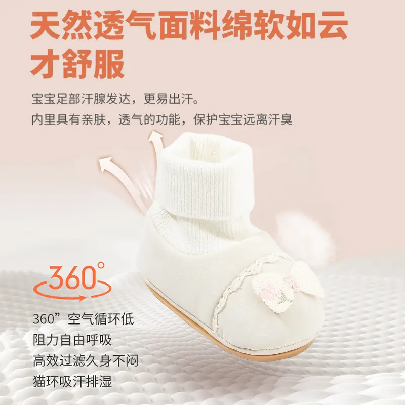Autumn New Baby Shoes 6-12M Soft All-In-One