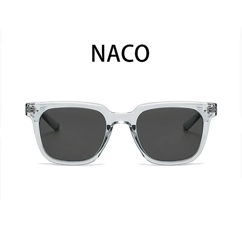 Versatile Plain Ice-Transparent Gray Atmosphere Sunglasses for Men Naco Anti-Uv Polarized Sunglasses for Women with Myopia - Image 7