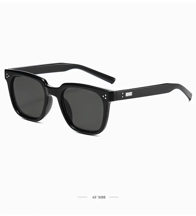 Versatile Plain Ice-Transparent Gray Atmosphere Sunglasses for Men Naco Anti-Uv Polarized Sunglasses for Women with Myopia — feature 9