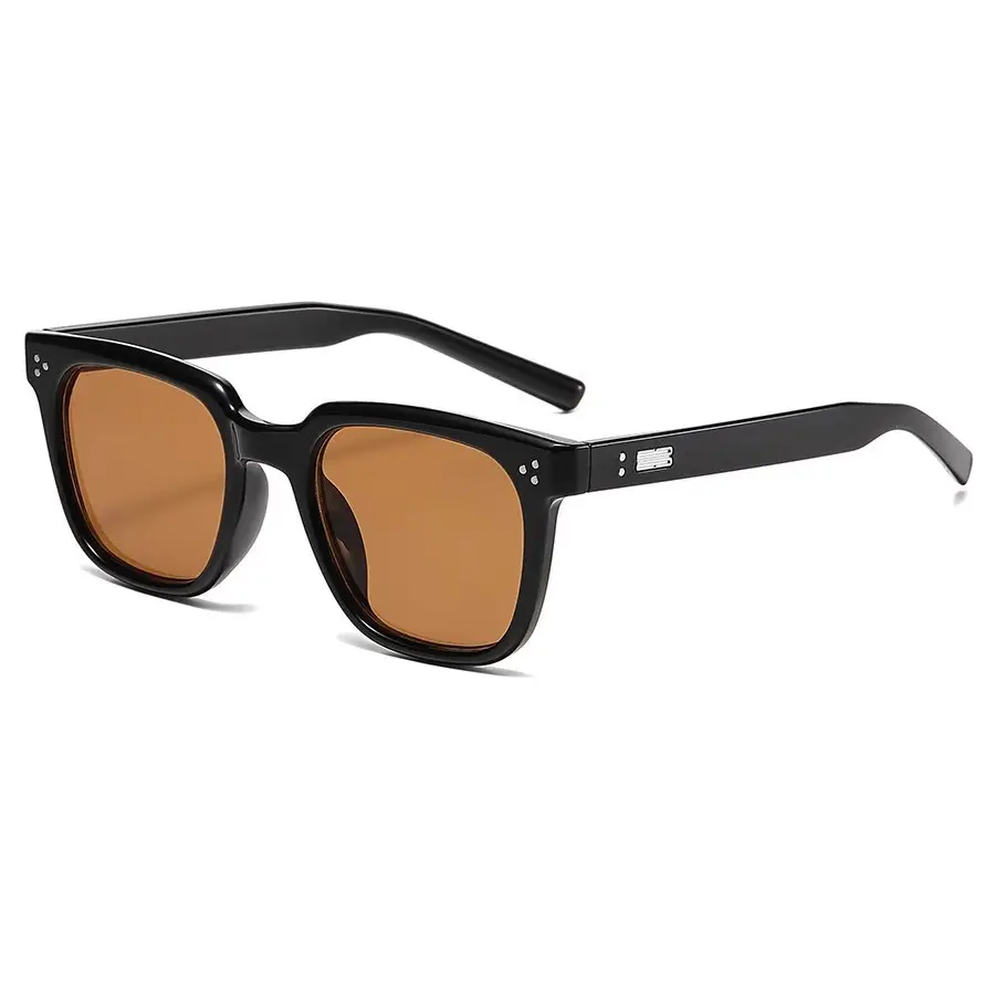 Versatile Plain Ice-Transparent Gray Atmosphere Sunglasses for Men Naco Anti-Uv Polarized Sunglasses for Women with Myopia - Image 3
