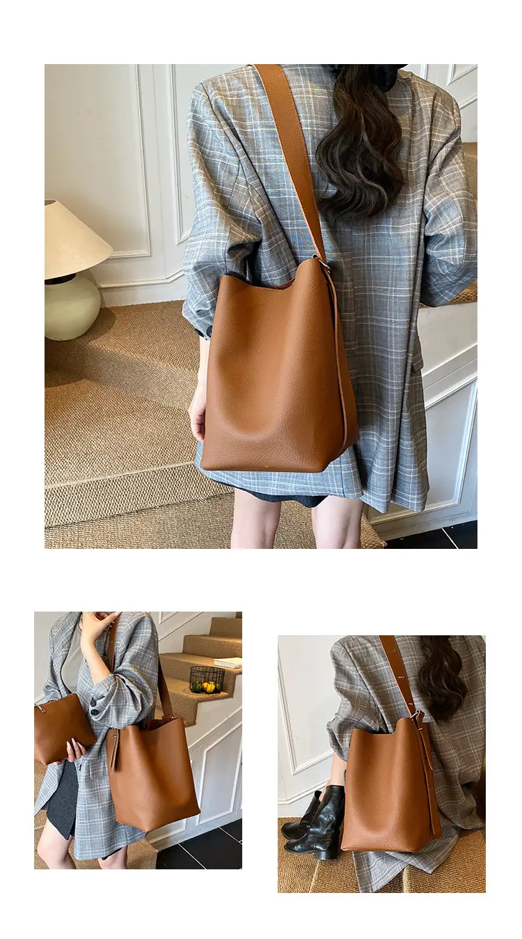 Korean Style Brown Women's Shoulder Bag 2025 — feature 10