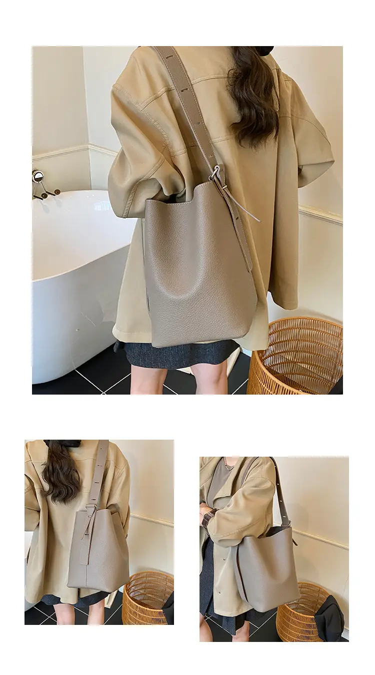 Korean Style Brown Women's Shoulder Bag 2025 — feature 13