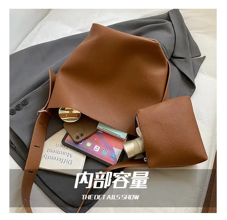 Korean Style Brown Women's Shoulder Bag 2025 — feature 5