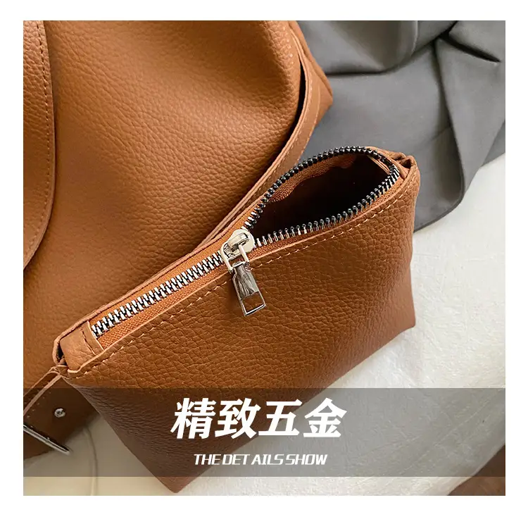 Korean Style Brown Women's Shoulder Bag 2025 — feature 6