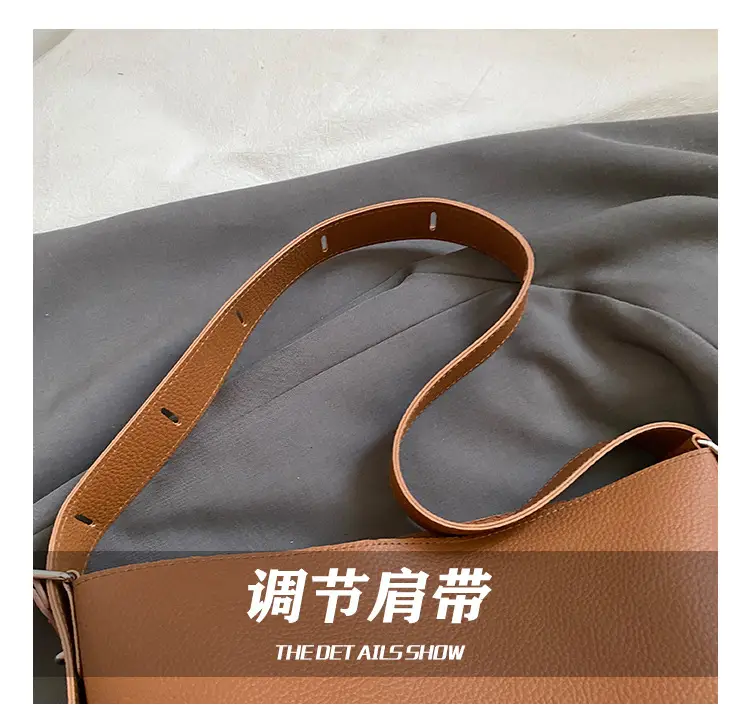 Korean Style Brown Women's Shoulder Bag 2025 — feature 8