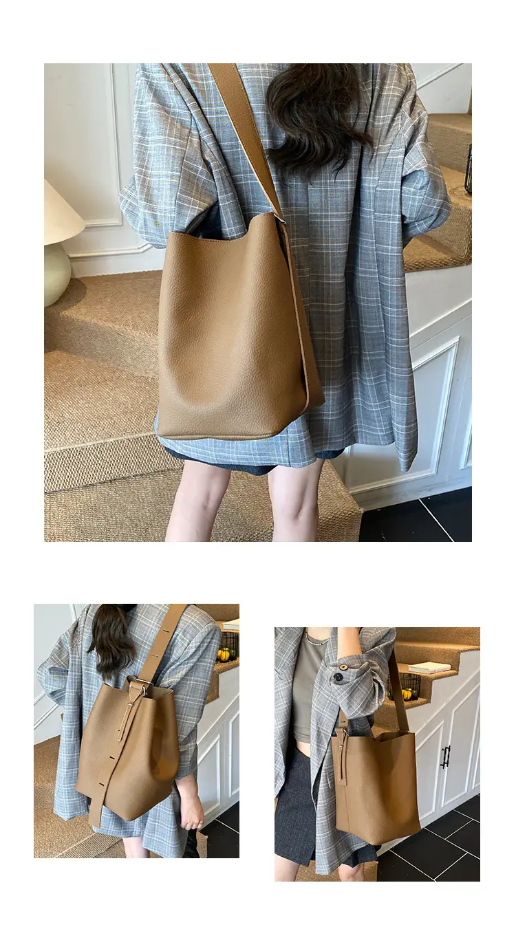 Korean Style Brown Women's Shoulder Bag 2025 — feature 9