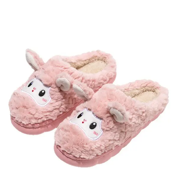 2025 Rabbit Plush Slippers for Couples Autumn Winter - Image 11