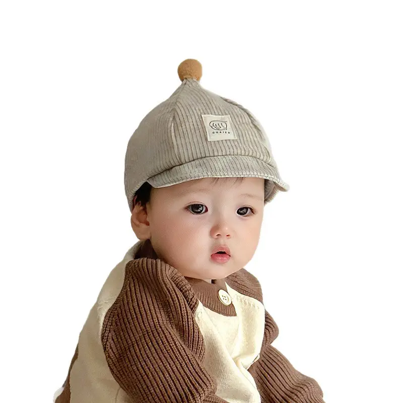 Baby Duckbill Cap for Small Babies Autumn Winter Soft Brim - Image 6