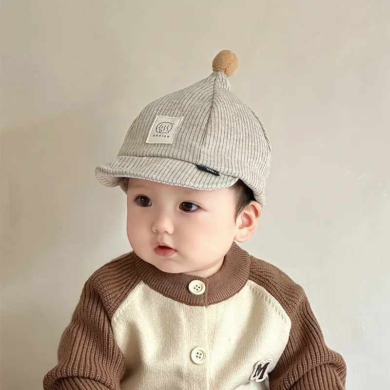 Baby Duckbill Cap for Small Babies Autumn Winter Soft Brim — feature 1