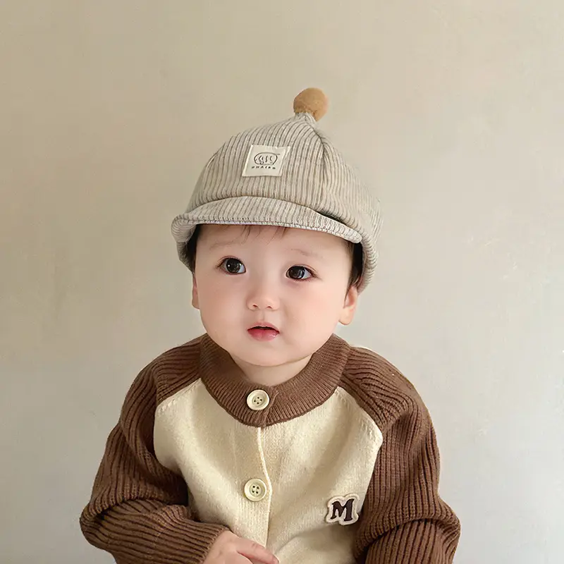 Baby Duckbill Cap for Small Babies Autumn Winter Soft Brim — feature 2