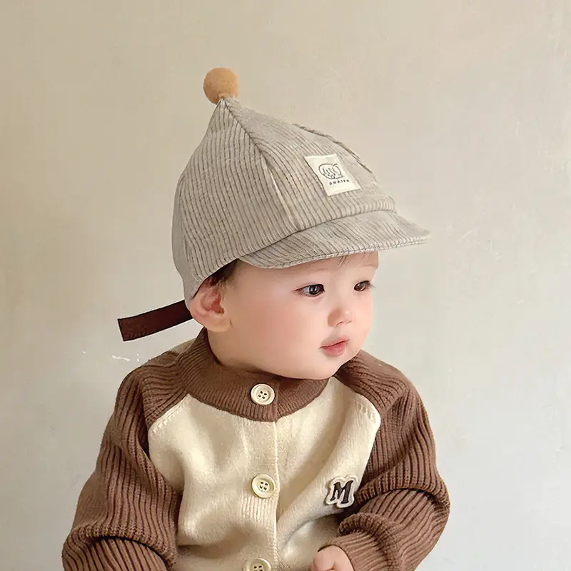 Baby Duckbill Cap for Small Babies Autumn Winter Soft Brim — feature 4