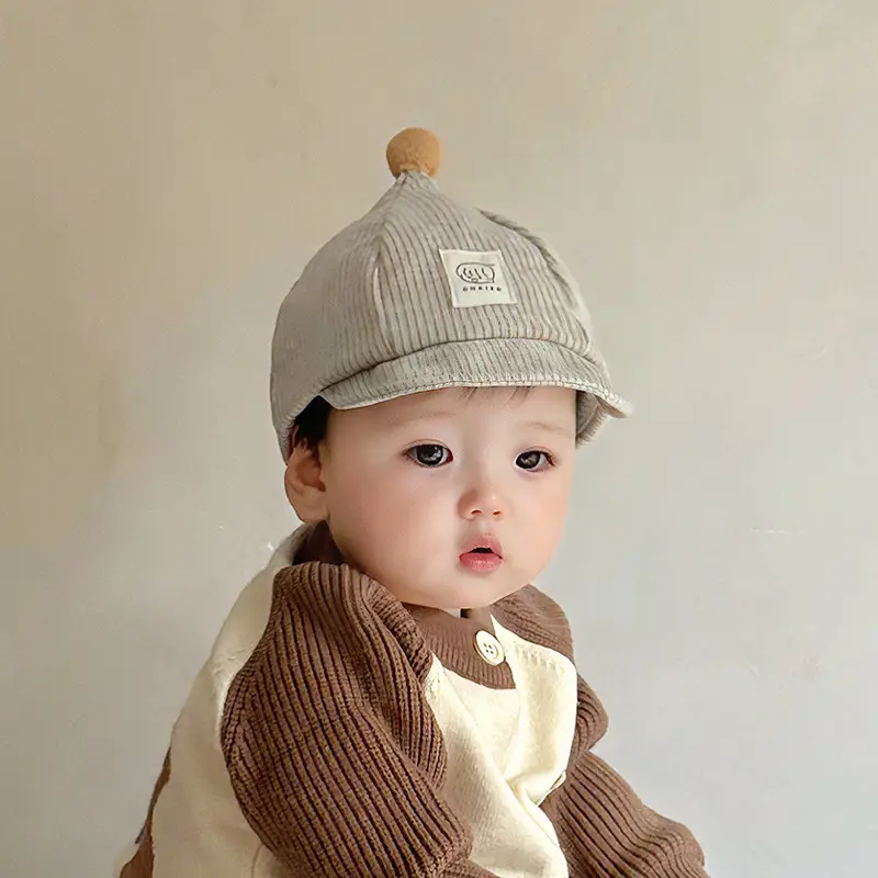Baby Duckbill Cap for Small Babies Autumn Winter Soft Brim — feature 5