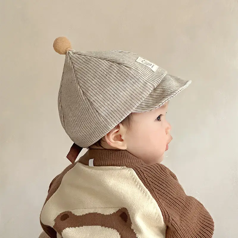 Baby Duckbill Cap for Small Babies Autumn Winter Soft Brim — feature 6