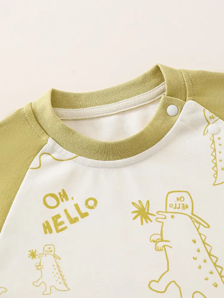 Jingqi Boys Long Sleeve T-Shirt Cotton 2025 Spring Autumn - Image 4