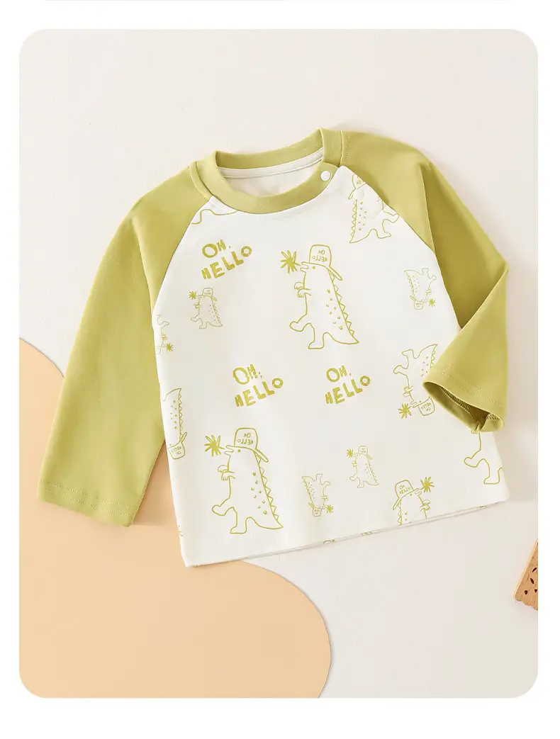 Jingqi Boys Long Sleeve T-Shirt Cotton 2025 Spring Autumn — feature 8