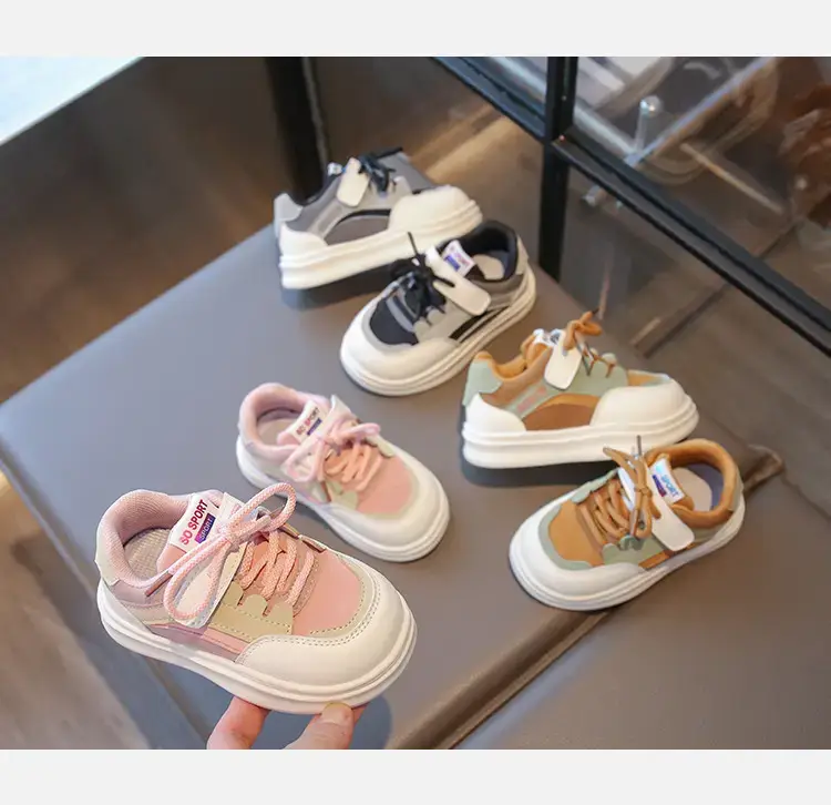 Spring Toddler Shoes White Pink Strap — feature 7