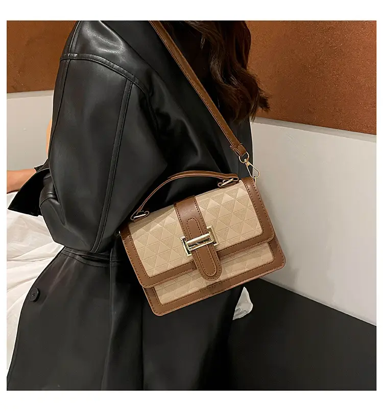 2025 Girl's Western Style Women's Bag Contrasting Color — feature 18