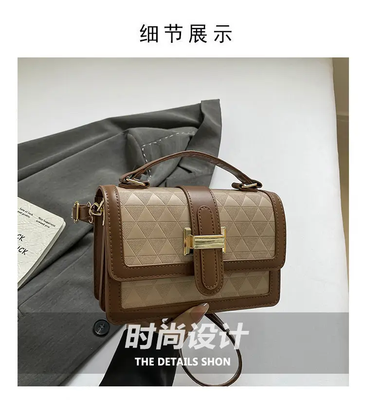 2025 Girl's Western Style Women's Bag Contrasting Color — feature 2