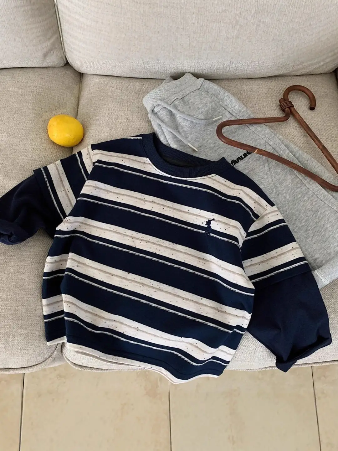Children Striped T-Shirt 2025 Autumn Boys Girls - Image 6