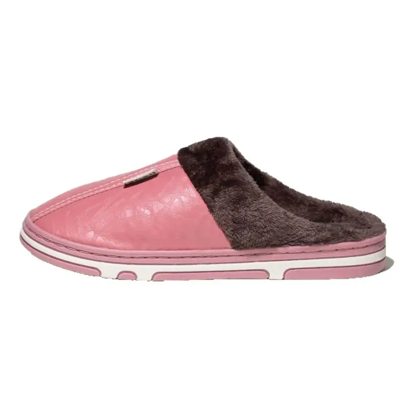 2025 New Autumn and Winter Cotton Slippers for Women, Home Use for Couples, Indoor and Outdoor Wear, Warm Thick-Soled Furry Slippers for Men