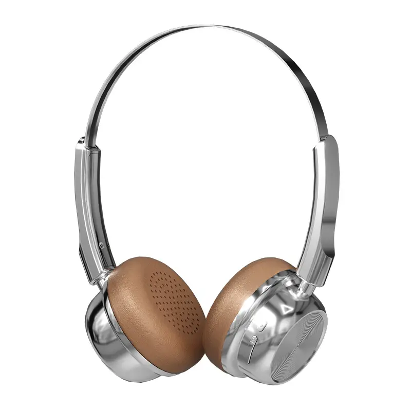 Blogger's Same Retro Small Head-Mounted Bluetooth Headset 5 New Maillard Wear High-Quality Noise Reduction Headset