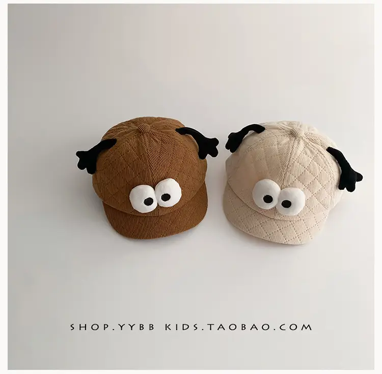 Red Duck Cap for Kids Warm Windproof — feature 1