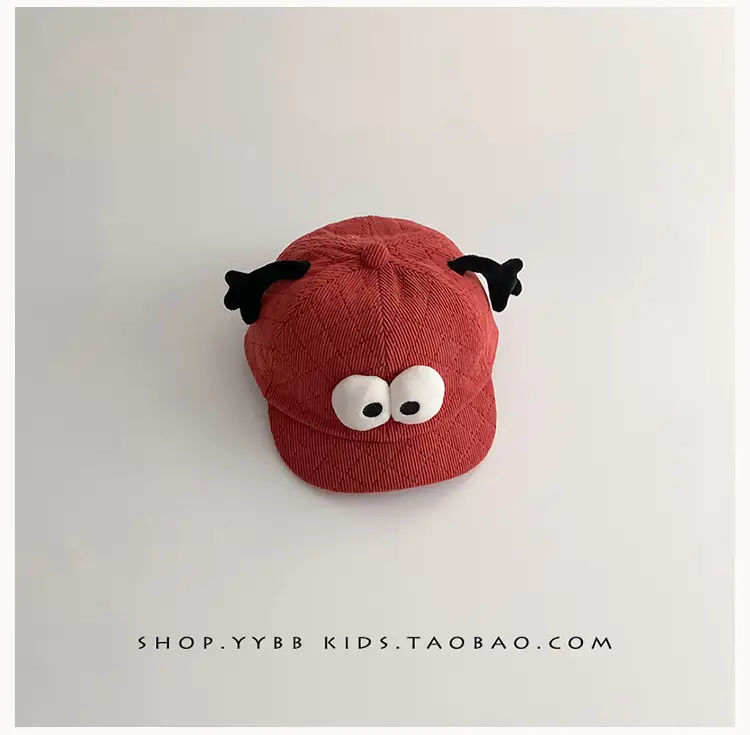 Red Duck Cap for Kids Warm Windproof — feature 10