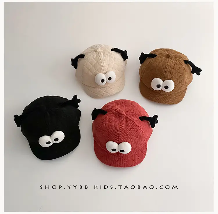 Red Duck Cap for Kids Warm Windproof — feature 3