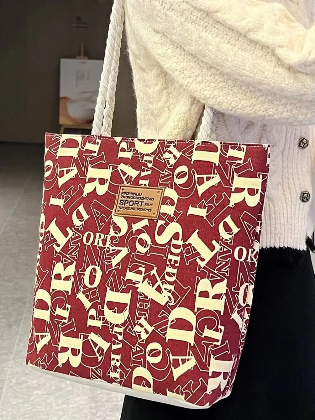 Fairy Bag Women Canvas Large Capacity 2025