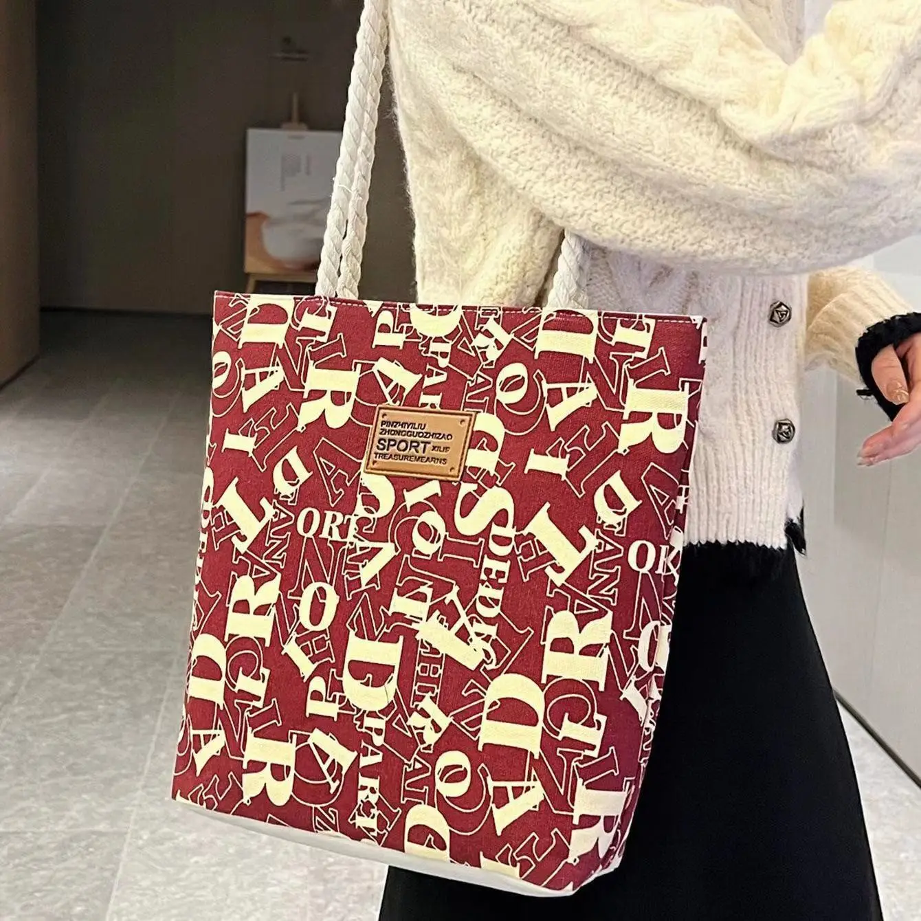 Fairy Bag Women Canvas Large Capacity 2025