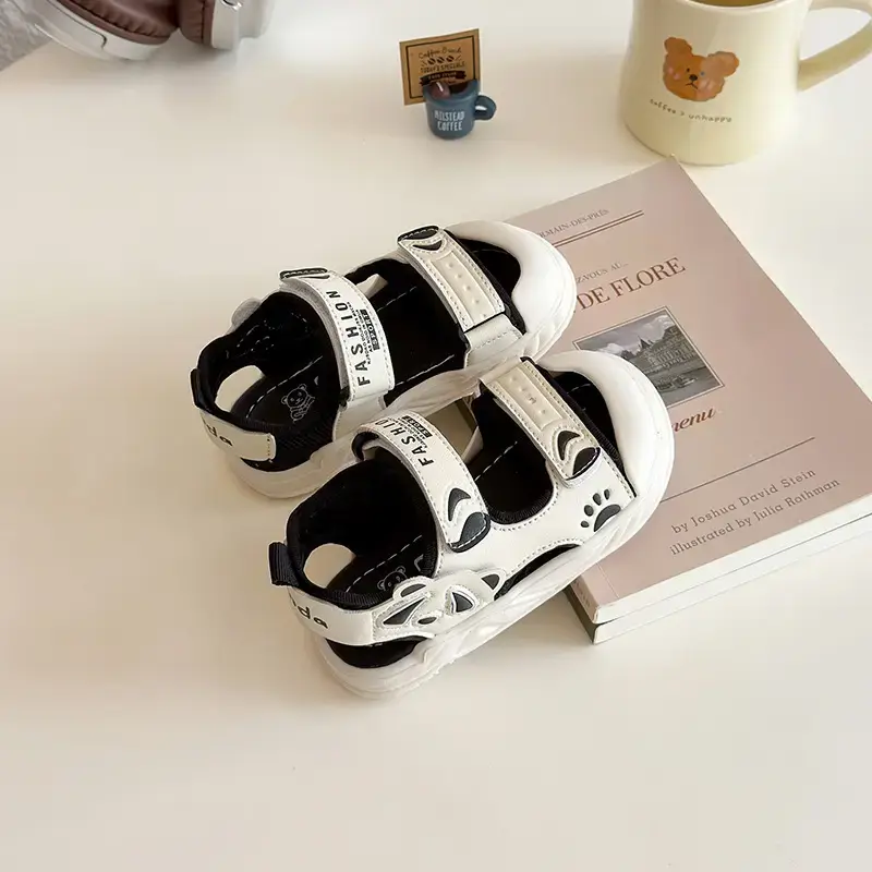 Baby Sandals White 2025 Summer Non-Slip Soft Sole