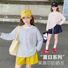 Spring Boys Long Sleeve T-Shirt White Grey Blue Cotton — feature 15