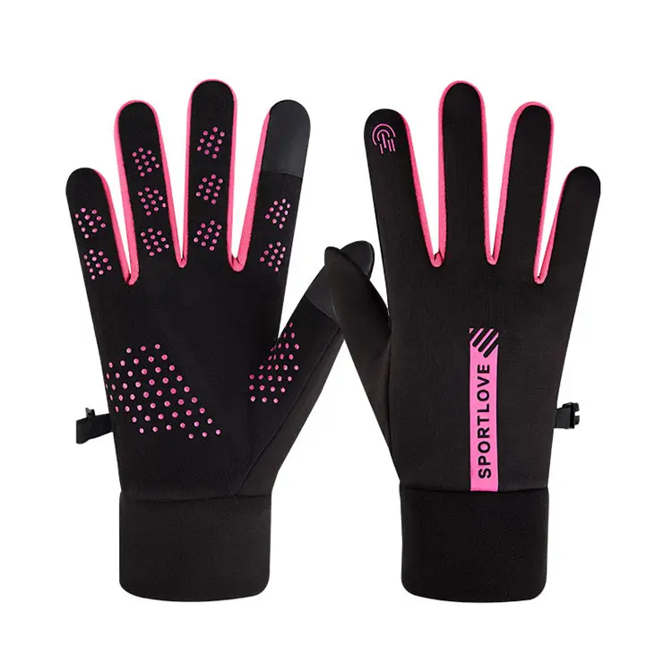 Winter Warm Electric Bike Gloves for Men and Women, Waterproof and Velvet, Windproof and Coldproof, Outdoor Cycling, Non-Slip Touch Screen Couple — feature 14