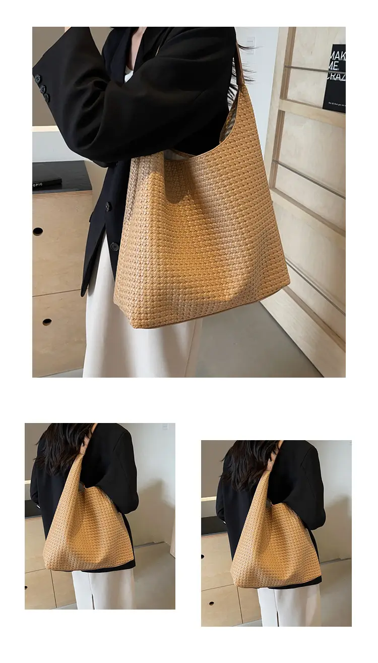 Black Textured Shoulder Bag for Women 2025 — feature 10