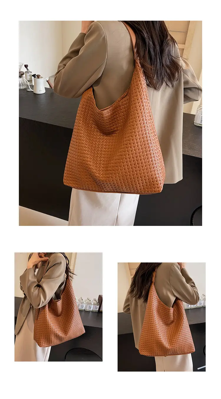 Black Textured Shoulder Bag for Women 2025 — feature 12