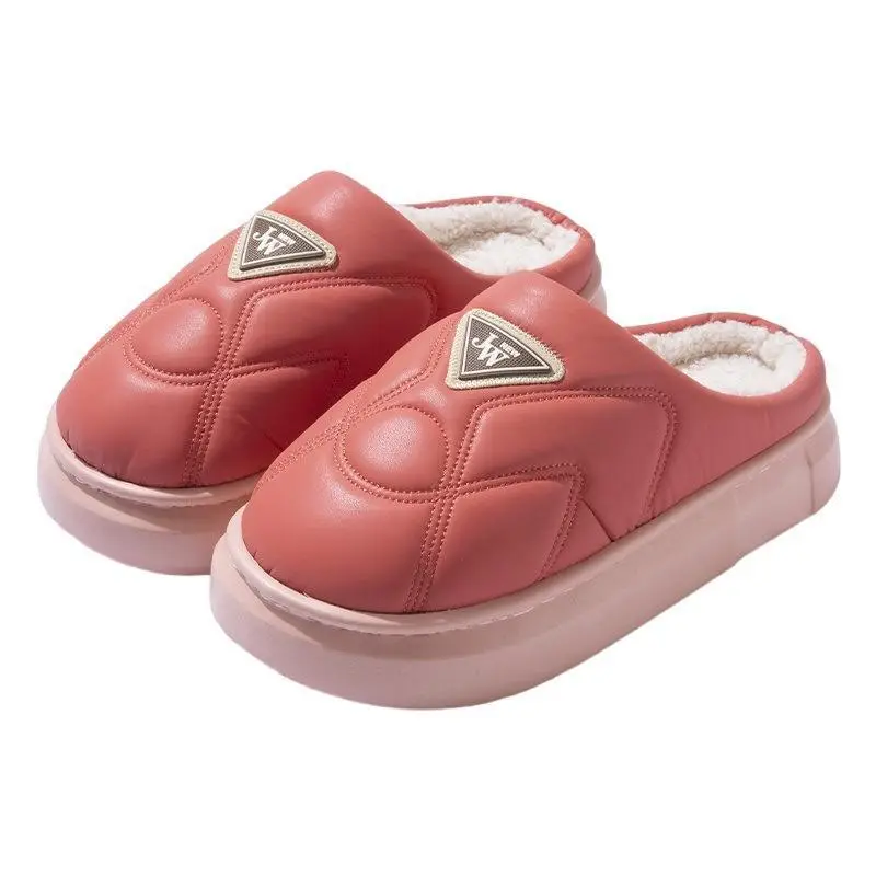 2025 Winter Grey Cotton Slippers for Women - Image 9