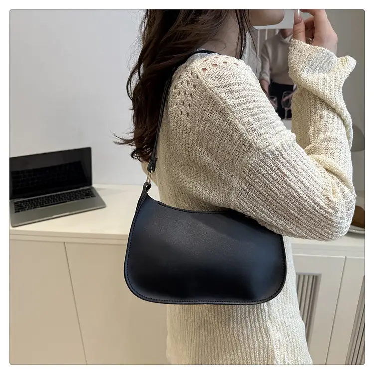 Korean Style Women Shoulder Bag 2025 Blue Beige — feature 20