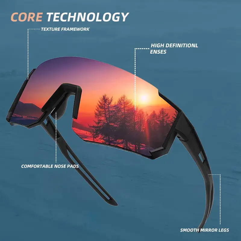 Cross-Border Outdoor Sunglasses Anti-UV Multi Colors - Image 9