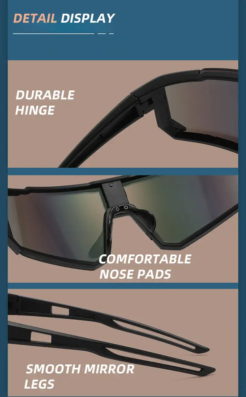 Cross-Border Outdoor Sunglasses Anti-UV Multi Colors — feature 7