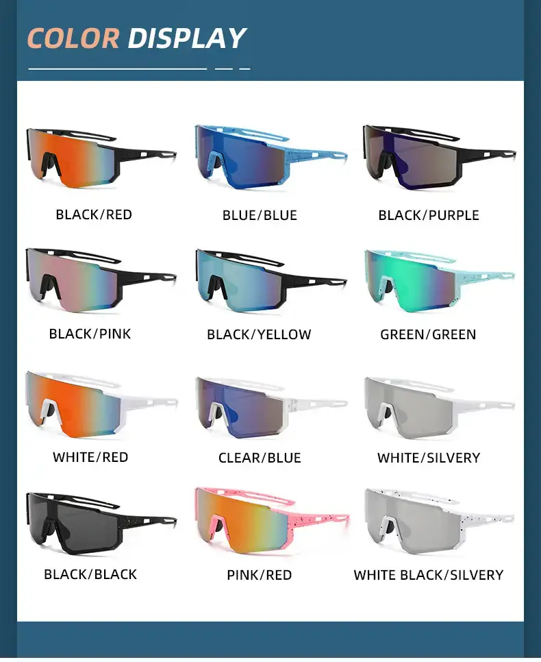 Cross-Border Outdoor Sunglasses Anti-UV Multi Colors — feature 9