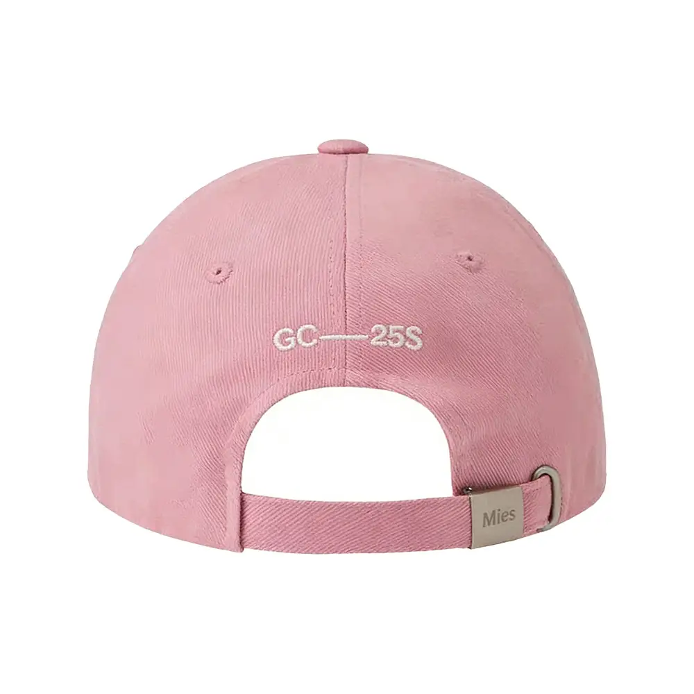 Pink Mies Heart Embroidered Baseball Cap for Men Women Large — feature 6