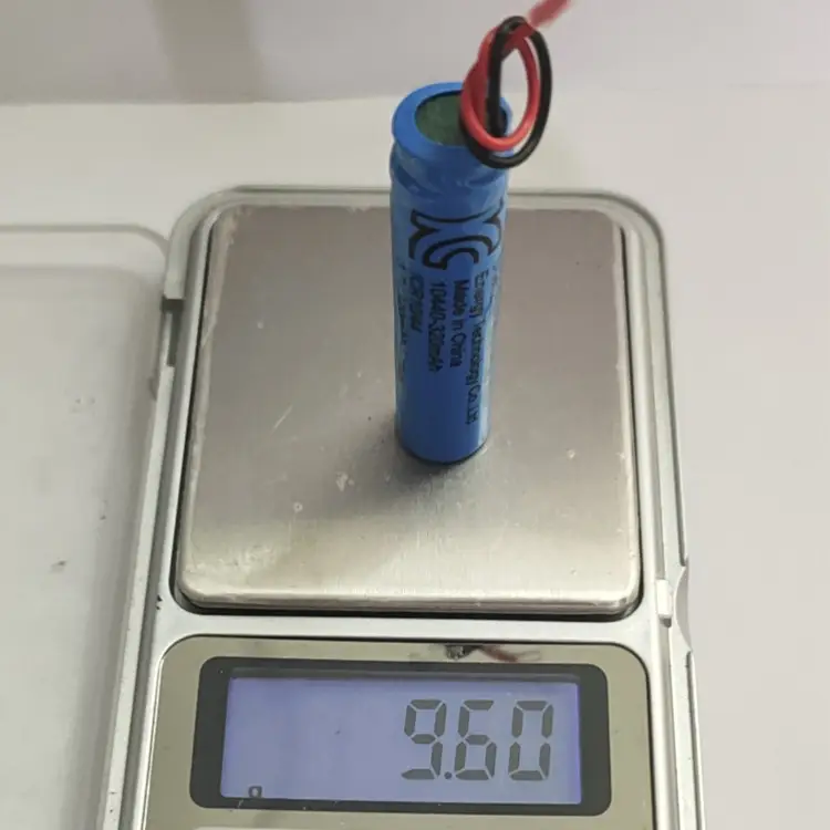 Recording Pen Battery 10440 Lithium Battery 3.7V 320Mah with Protection Board Kc Certification