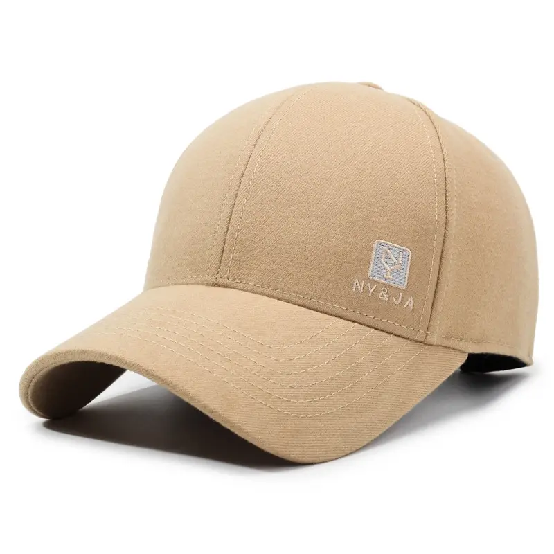 Beige Duckbill Baseball Cap for Men - Image 5