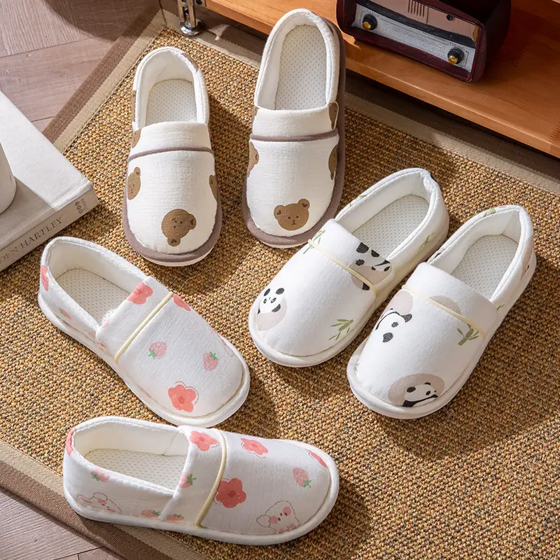 Soft-Soled Non-Slip Postpartum Shoes for Summer, Thin Style with Heel Cover, Suitable for Pregnant Women in May and June, Postpartum Cotton Slippers for Women in Spring, Autumn, and Winter - Image 7