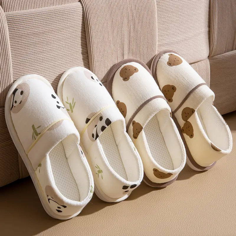 Soft-Soled Non-Slip Postpartum Shoes for Summer, Thin Style with Heel Cover, Suitable for Pregnant Women in May and June, Postpartum Cotton Slippers for Women in Spring, Autumn, and Winter — feature 1