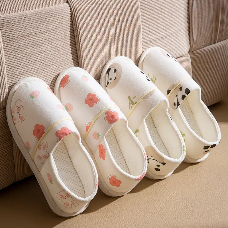 Soft-Soled Non-Slip Postpartum Shoes for Summer, Thin Style with Heel Cover, Suitable for Pregnant Women in May and June, Postpartum Cotton Slippers for Women in Spring, Autumn, and Winter — feature 2