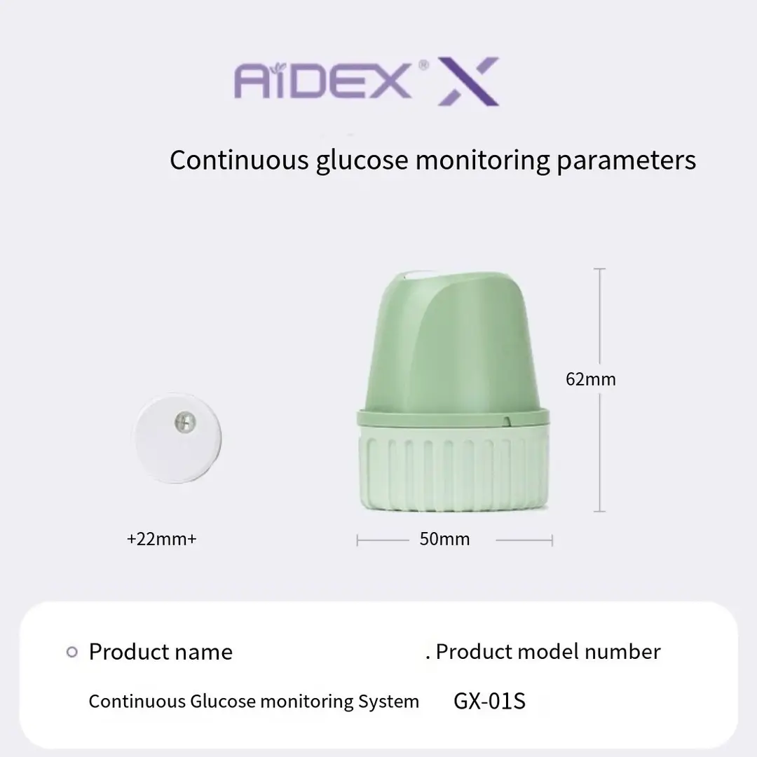 Microtech Aidex Blood Glucose Meter Continuous Monitoring System Wearable Dynamic Blood Glucose Monitor Dynamic Blood Glucose Monitoring
