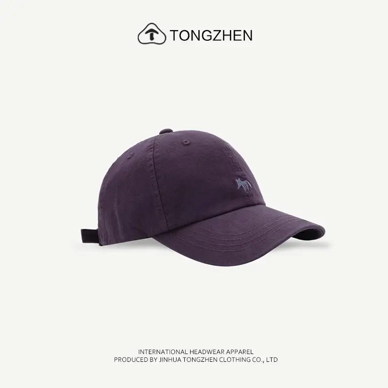 Pink Embroidered Baseball Cap Unisex Spring Summer — feature 3