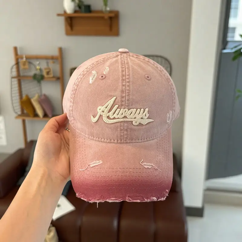 2025 New American Retro Brown Baseball Cap for Women