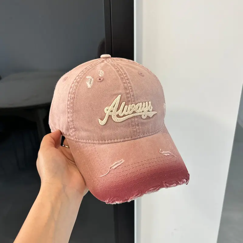 2025 New American Retro Brown Baseball Cap for Women